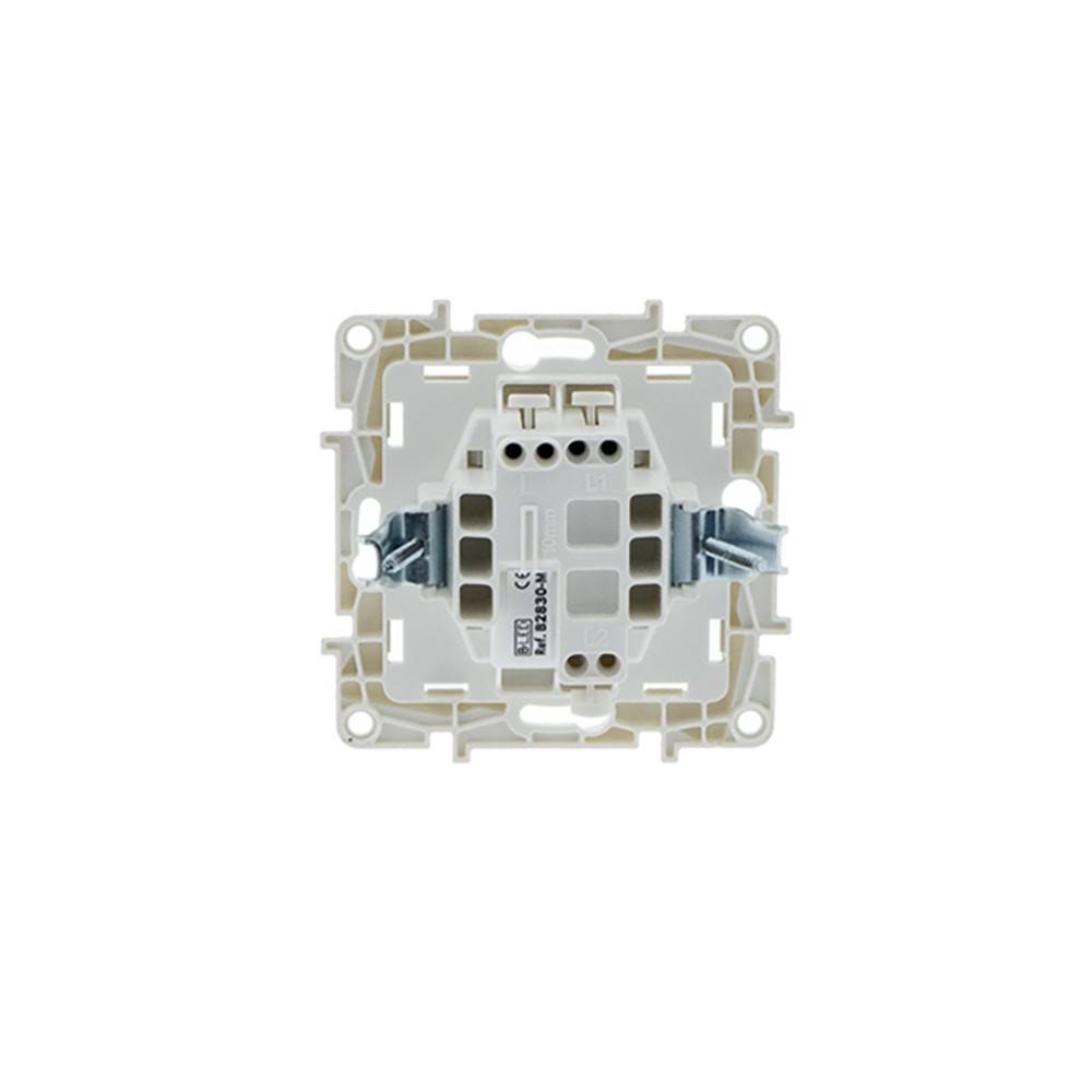 Mecanismo interruptor simple empotrable de 1 vía (5)