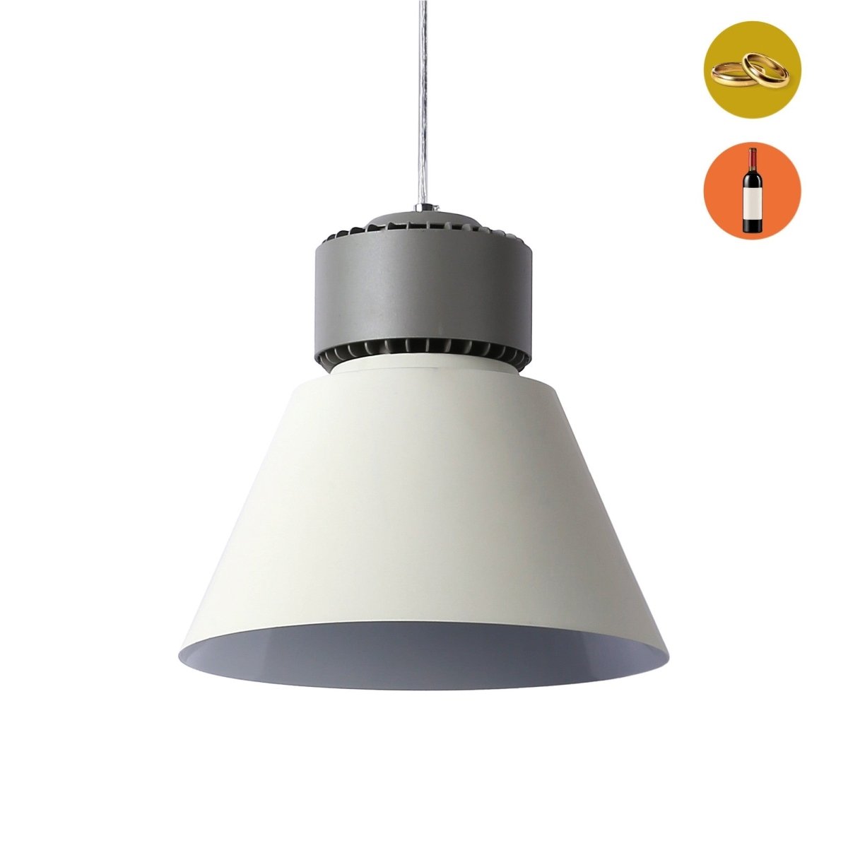 Campana LED 36W especial para oro y vino - Driver KeGu - Barcelona Led-