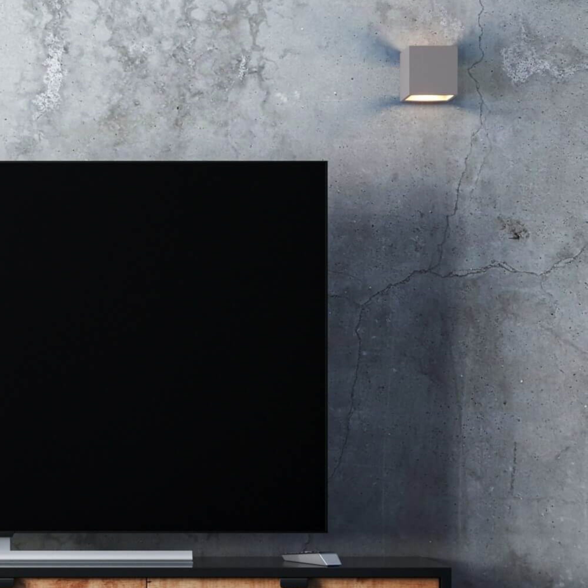 Aplique de pared concreto "Runt" - Up & down - 1 x G9 (3)