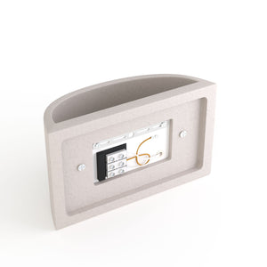 Aplique de pared concreto "Raquel" - Up & down - 1 x G9 (4)