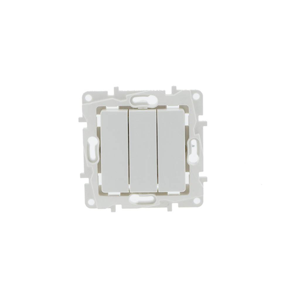 Mecanismo interruptor empotrable de 3 piezas (6)