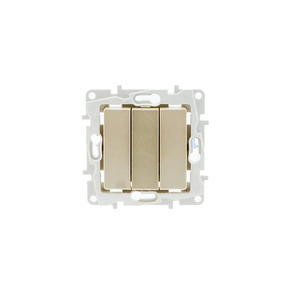 Mecanismo interruptor empotrable de 3 piezas (8)