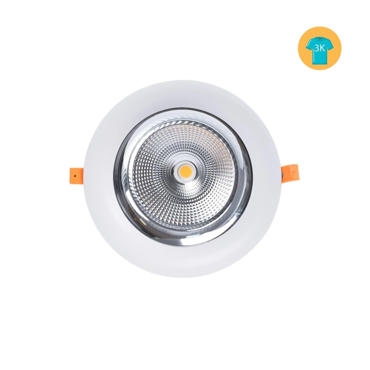 Downlight LED especial para cosmética, moda y retail - 40W - Driver Philips - Corte Ø210 mm - Barcelona Led-