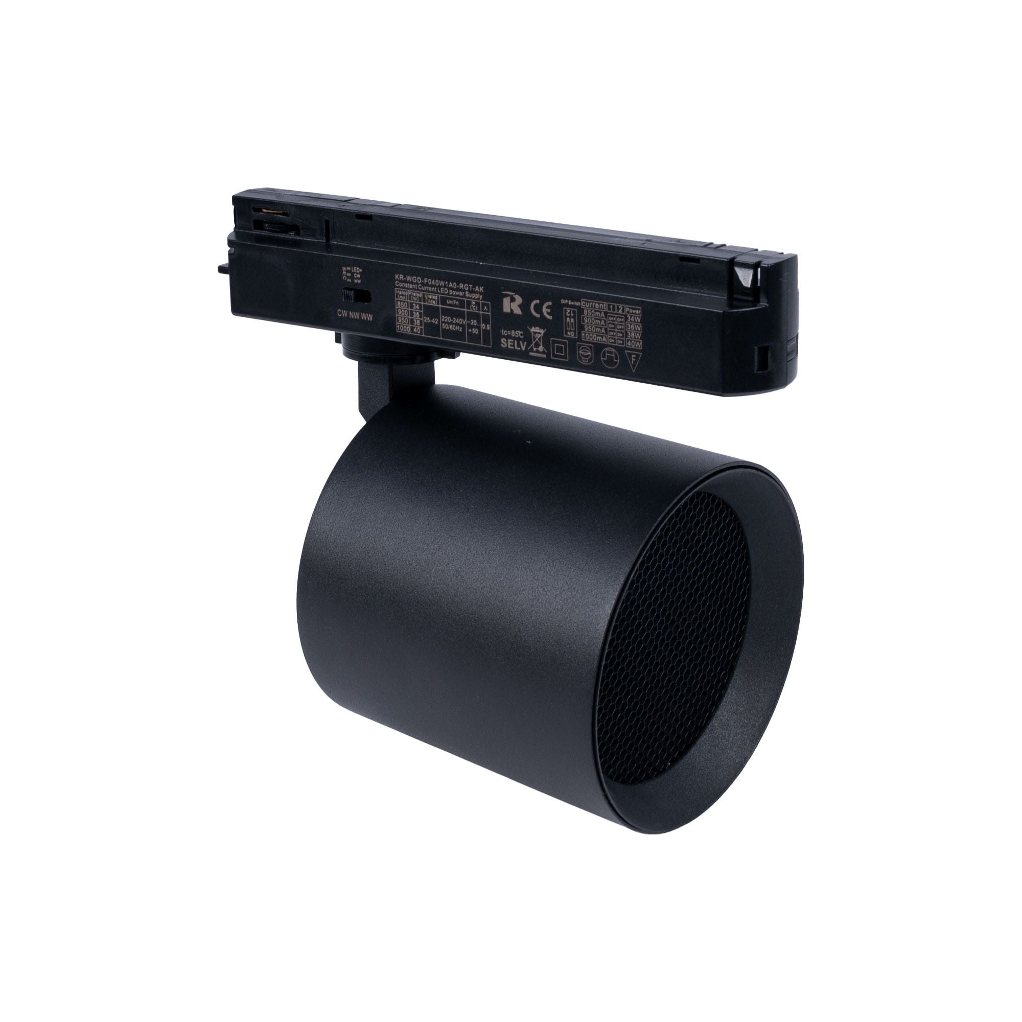 Proyector LED para carril monofásico 40W - Moda y retail (3)