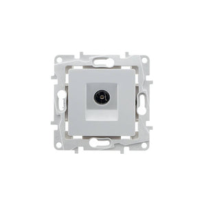 Toma de antena para TV-R empotrable y marco embellecedor