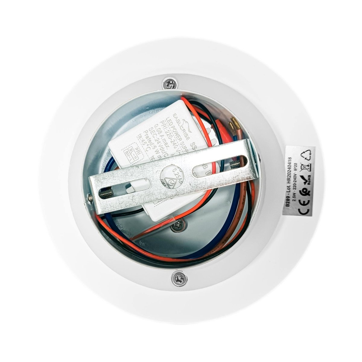 Aplique de pared escayola "Lune" - 2,5W - Luz cálida - Barcelona Led-Decoración