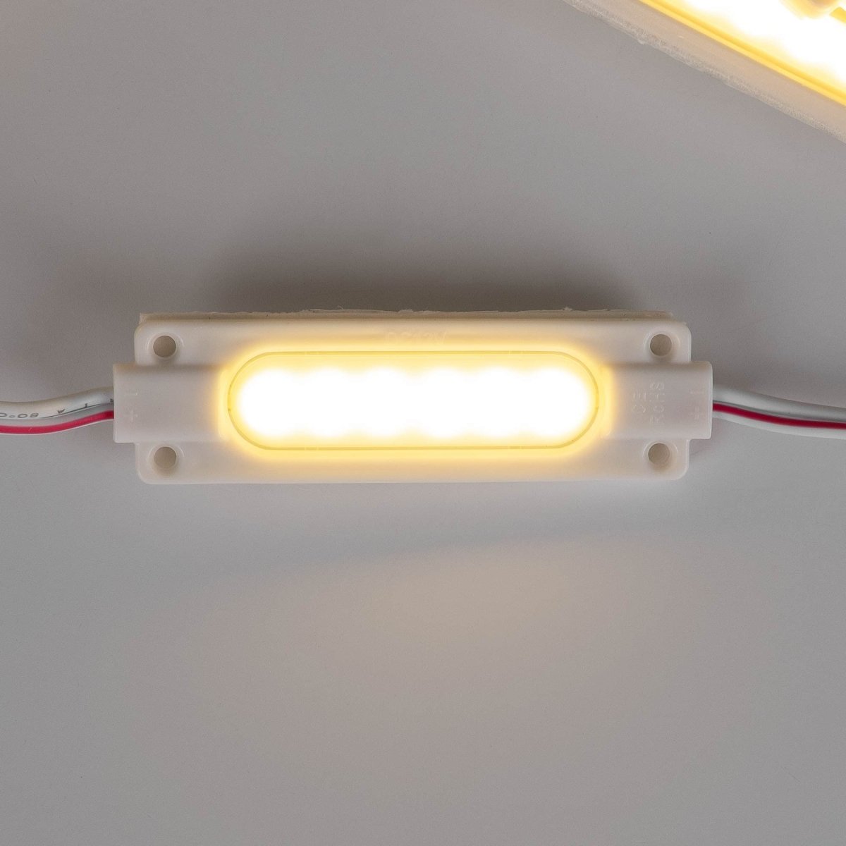 Módulo LED monocolor para rótulos - 1.5W - 12V DC - IP65 - 120º - Barcelona Led-