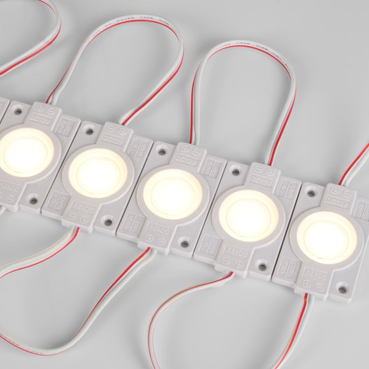 Módulo LED para rótulos - 2W - 12V DC - IP65 - 165º - 3000K - Barcelona Led-