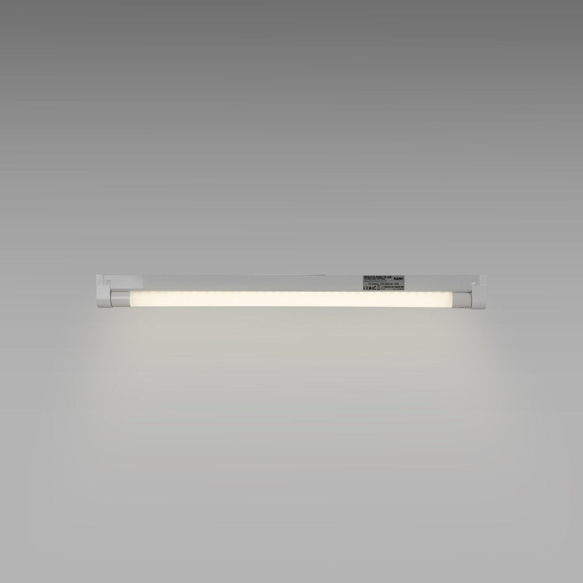 Kit regleta portatubos + tubo LED T8 - 9W - 60cm - Barcelona Led-