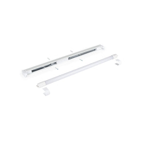 Kit regleta portatubos + tubo LED T8 - 9W - 60cm (22)