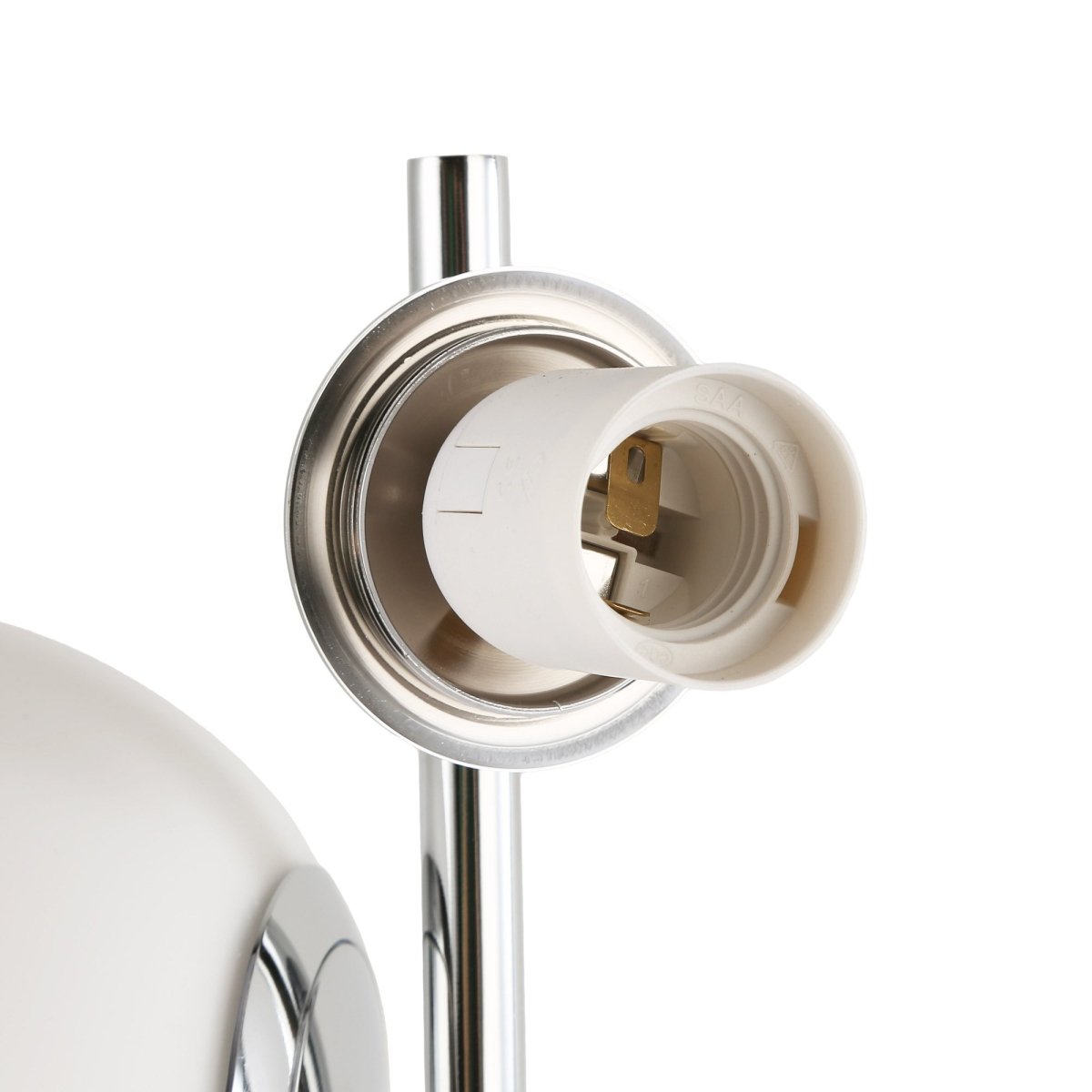 Lámpara de mesa bola cristal triple "ROM" - 3 x E27 - Ø 15cm - Barcelona Led-Decoración