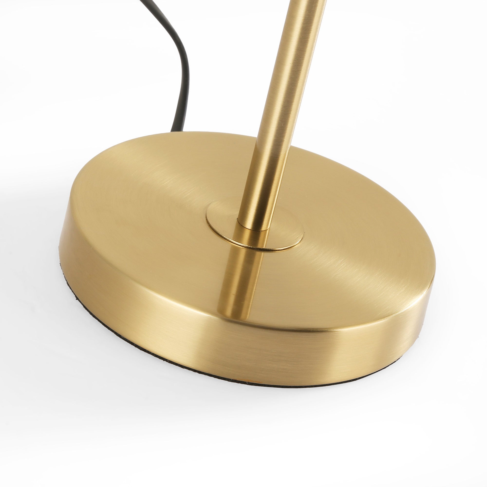 Lámpara de mesa bola cristal triple "ROM" - 3 x E27 - Ø 15cm (22)