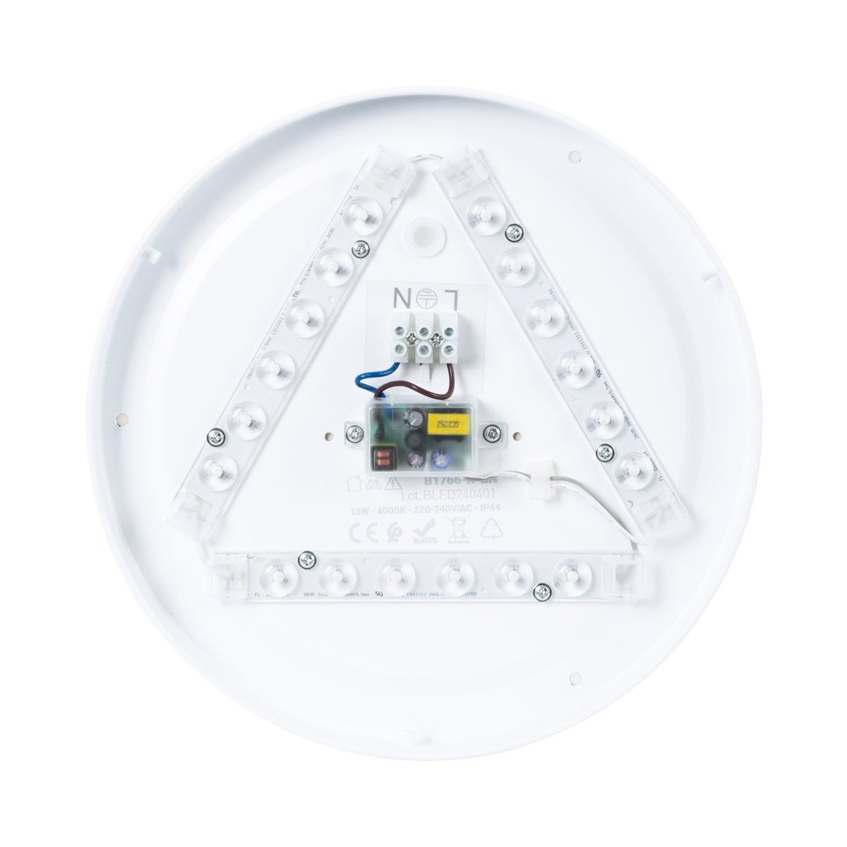 Plafón LED techo 18W - IP44 - Ø26 cm - Barcelona Led-