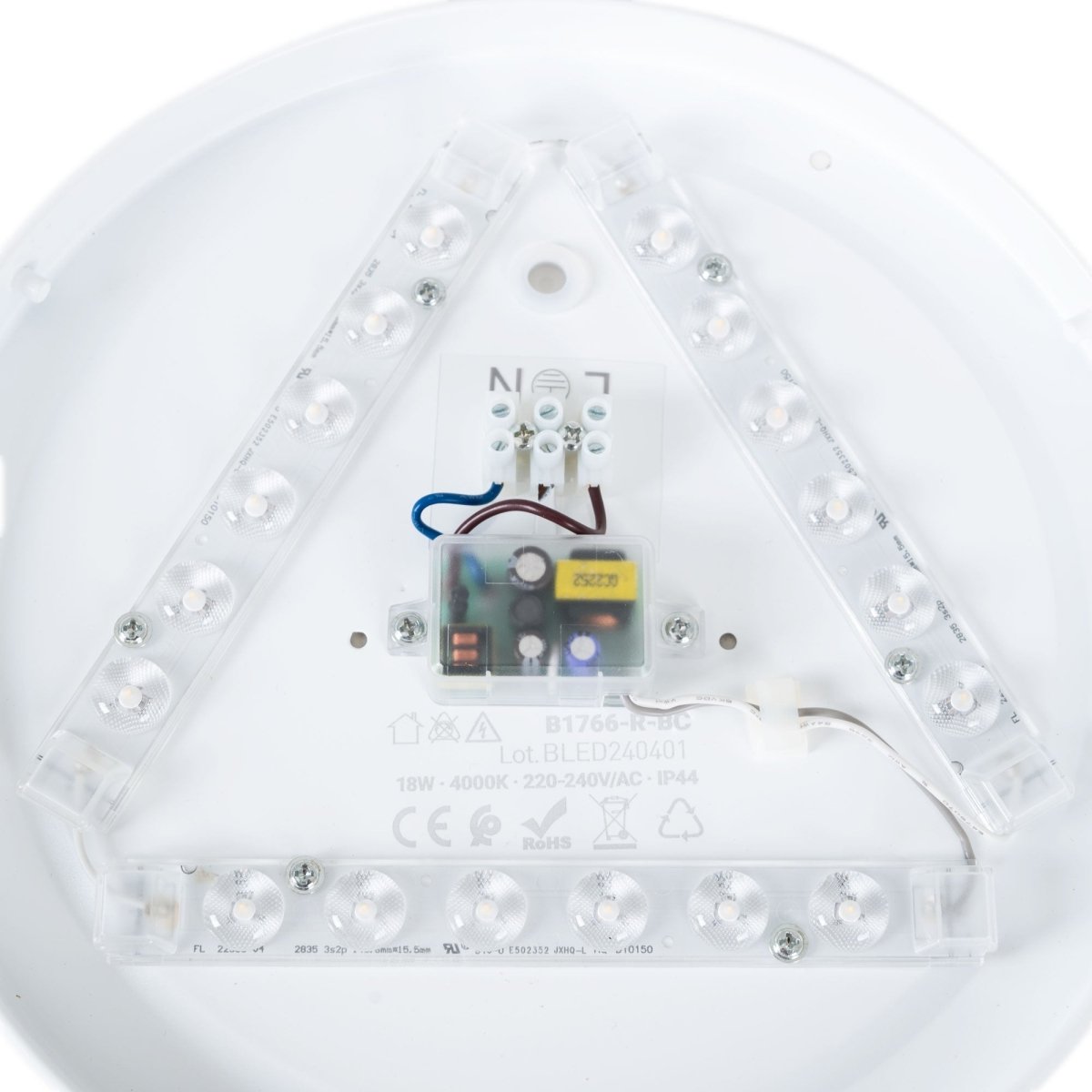 Plafón LED techo 18W - IP44 - Ø26 cm - Barcelona Led-