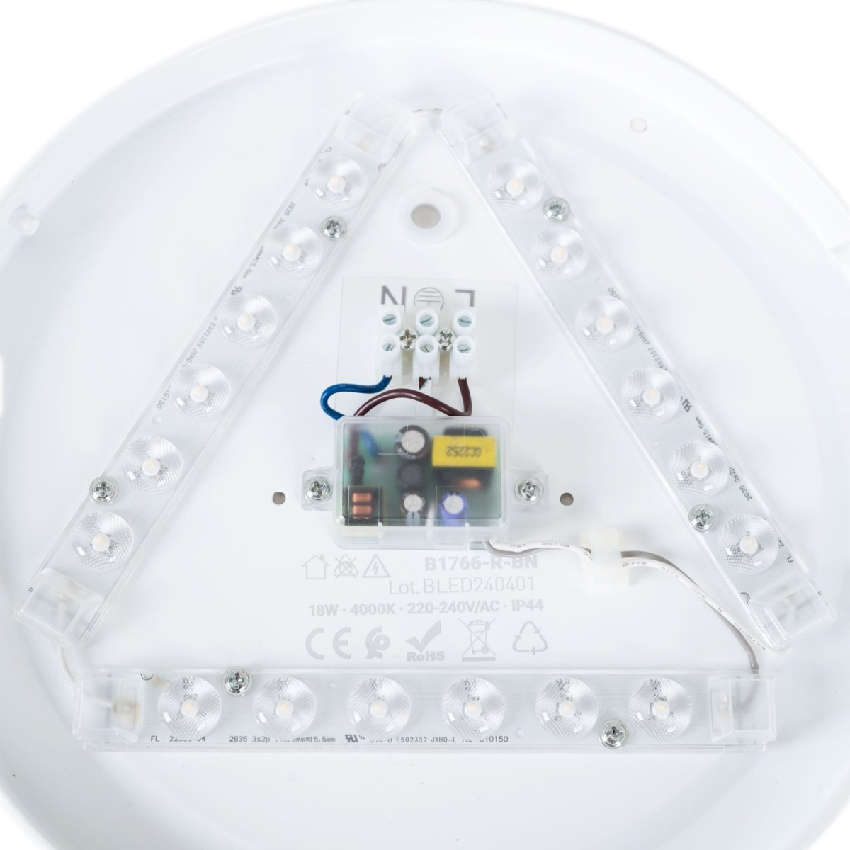 Plafón LED techo 18W - IP44 - Ø26 cm - Barcelona Led-