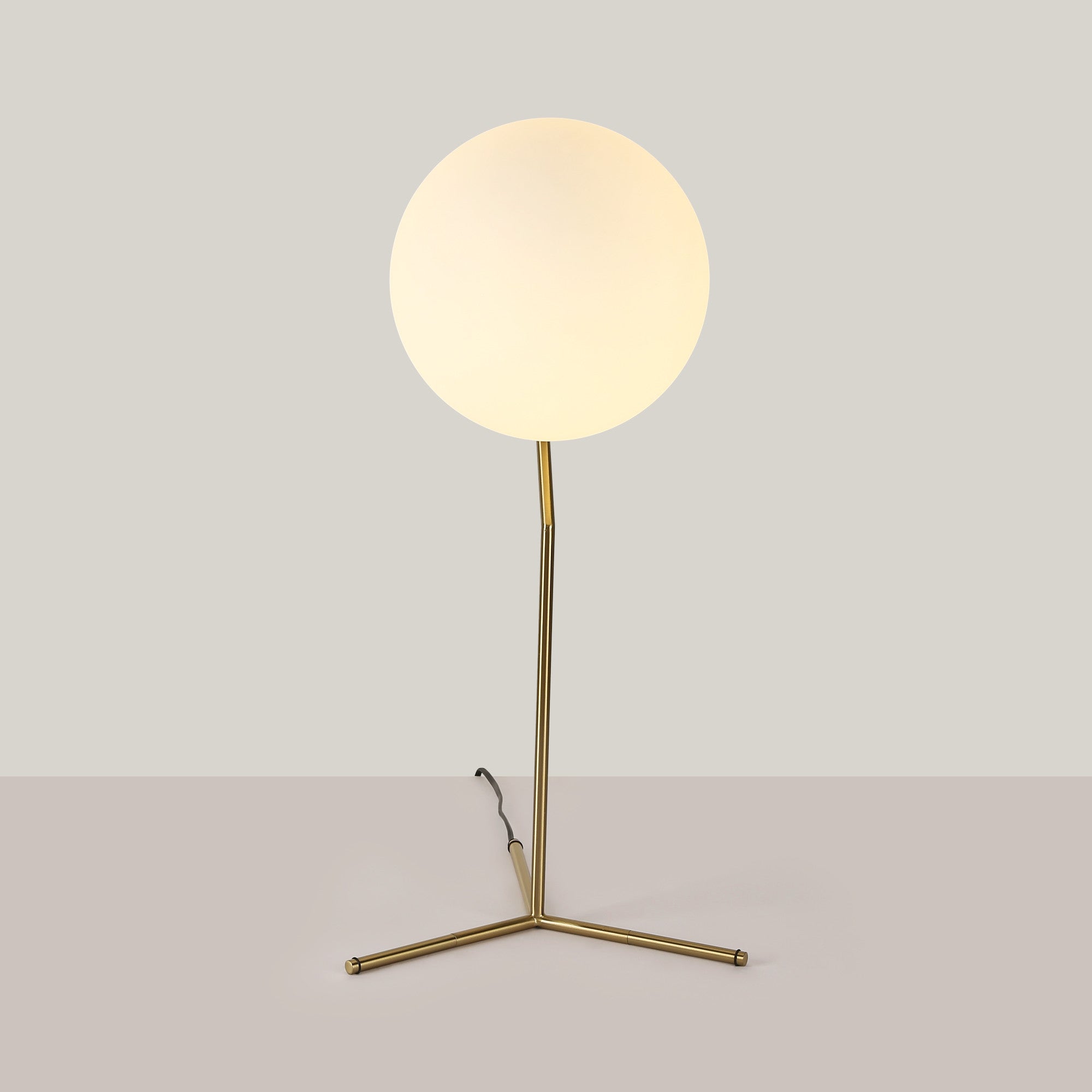 Lámpara de mesa bola cristal "NOLA" - E27 - Ø 25cm (2)