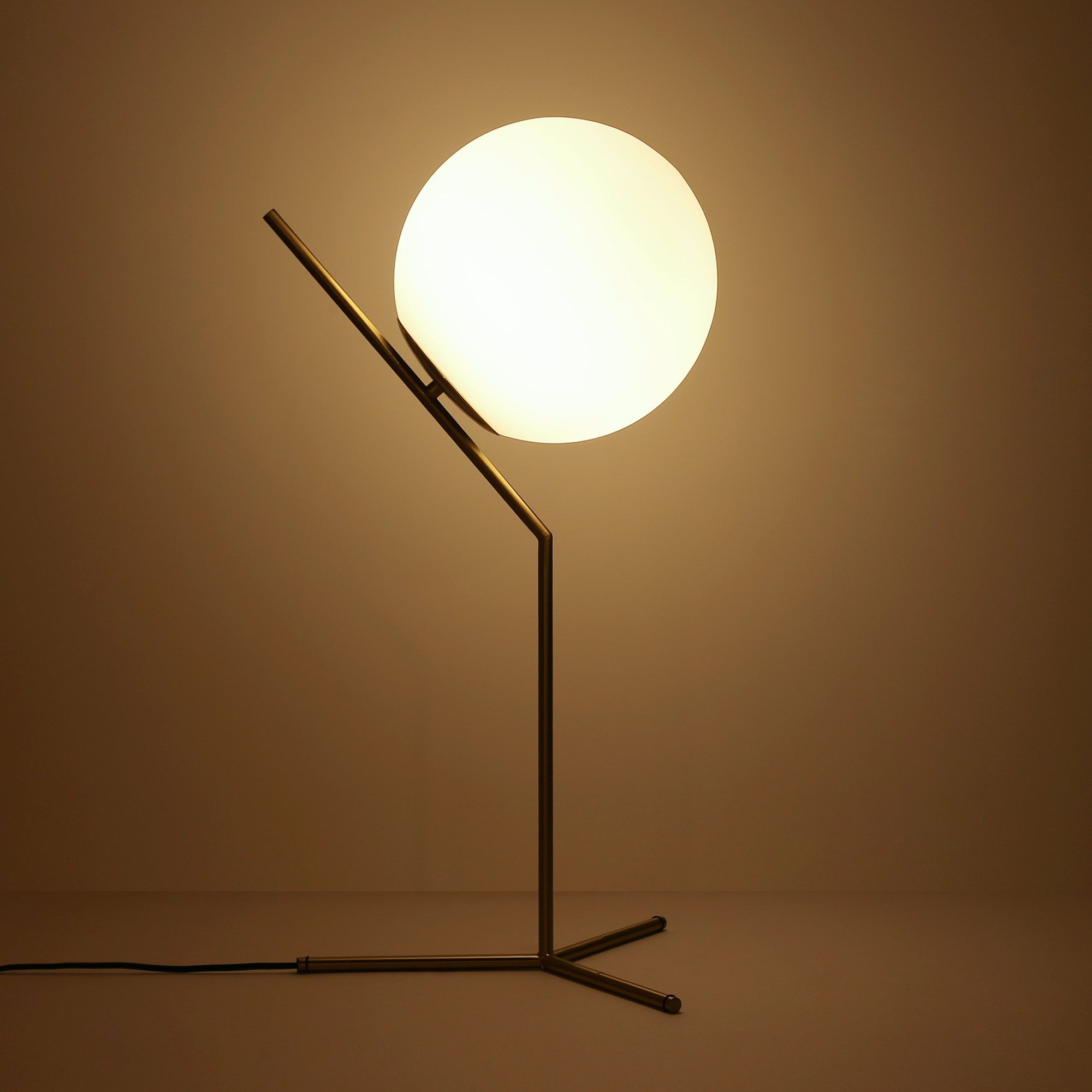 Lámpara de mesa bola cristal "NOLA" - E27 - Ø 25cm (4)