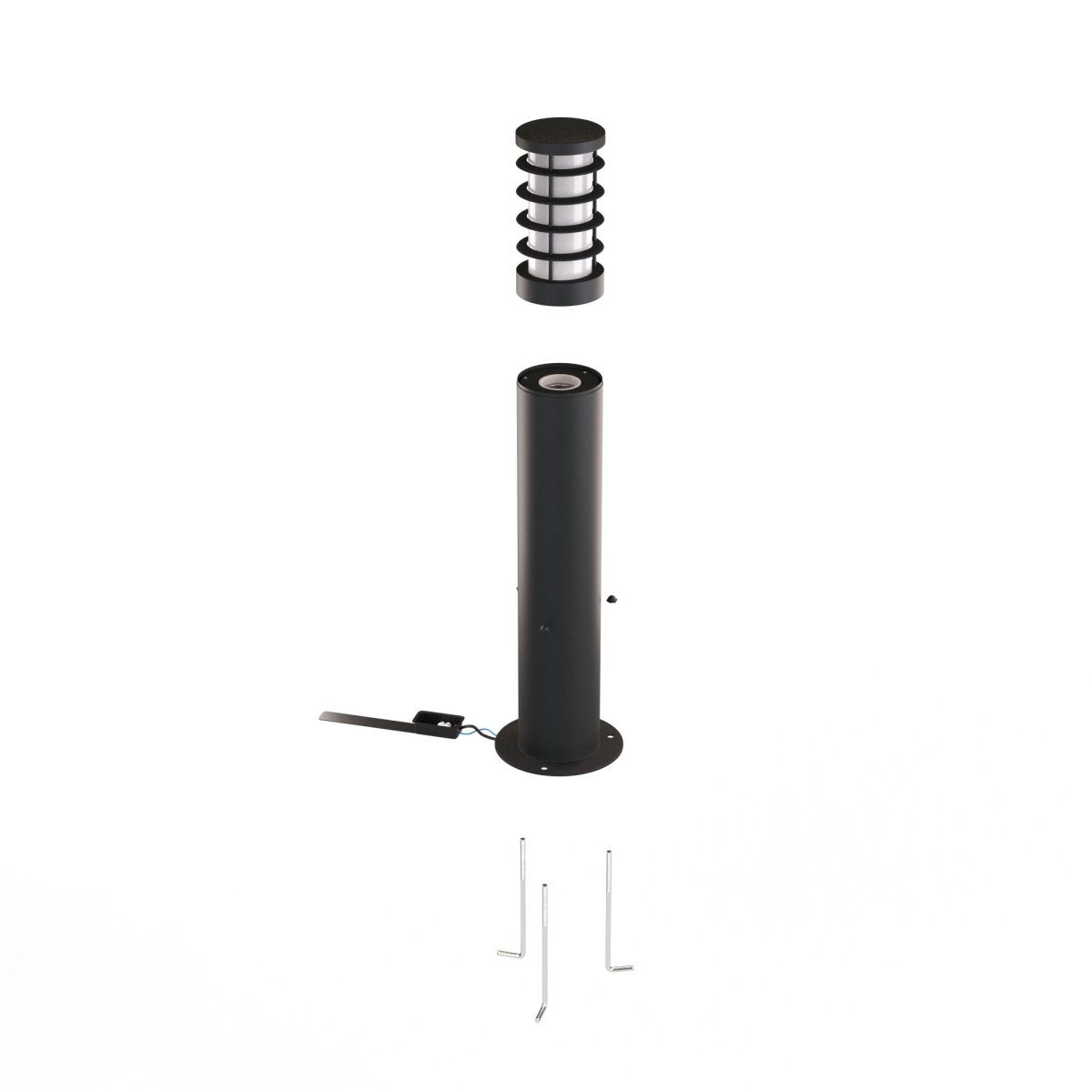 Farola exterior tipo bolardo "PEP" - 60 cm - 1 x E27 - IP54 - Barcelona Led-