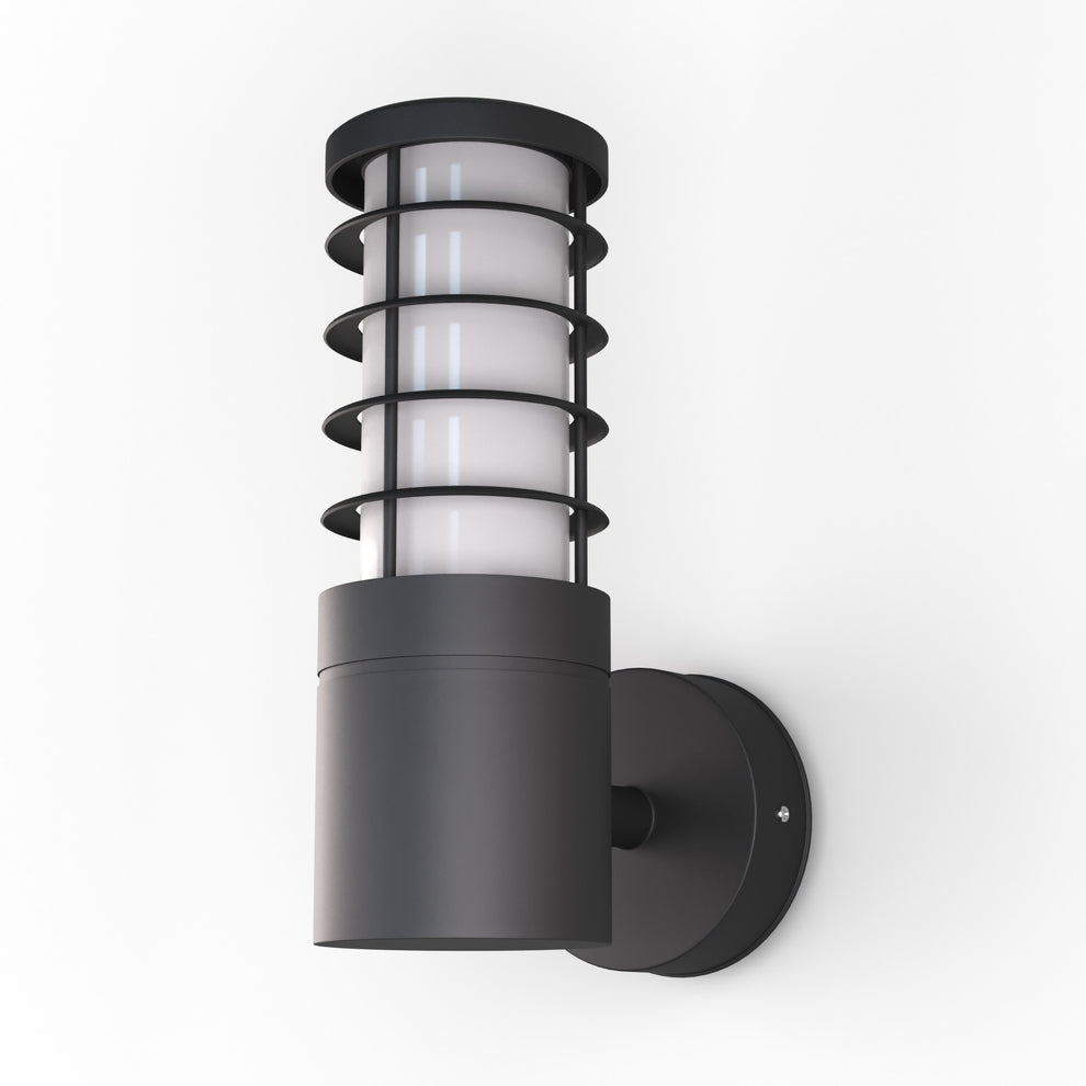 Aluminium outdoor wall light