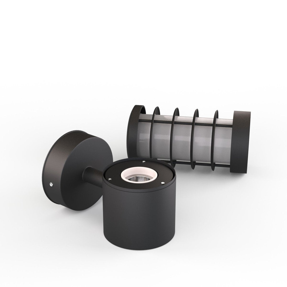 Aplique de pared exterior aluminio "Burno" - IP54 - E27 - Barcelona Led-Decoración