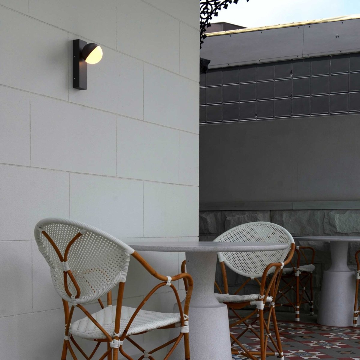 Aplique de pared exterior LED "Serra" - 9,5W - IP54 - Barcelona Led-Decoración