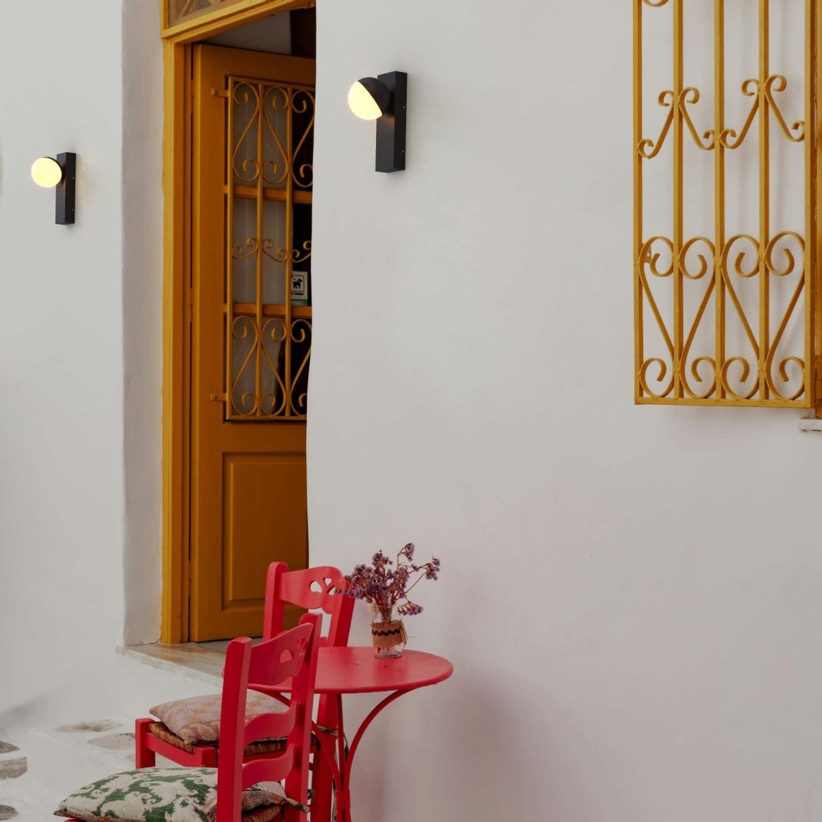 Aplique de pared exterior LED "Serra" - 9,5W - IP54 - Barcelona Led-Decoración