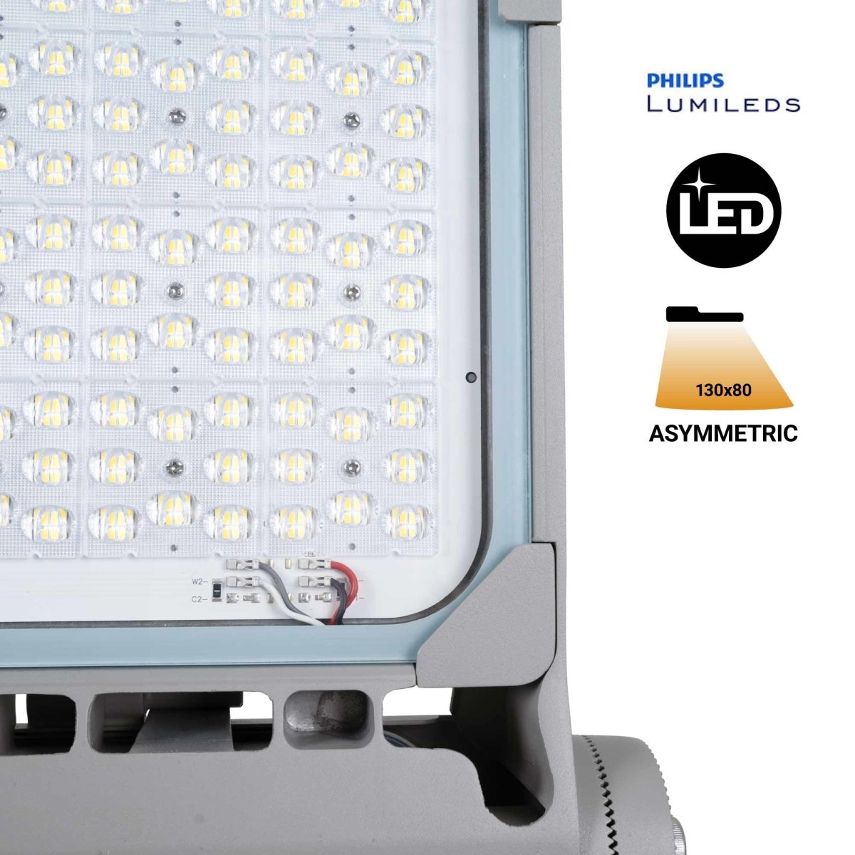 Proyector LED asimétrico exterior 600W - Regulable 1-10V - 160lm/W - IP66 - Barcelona Led-