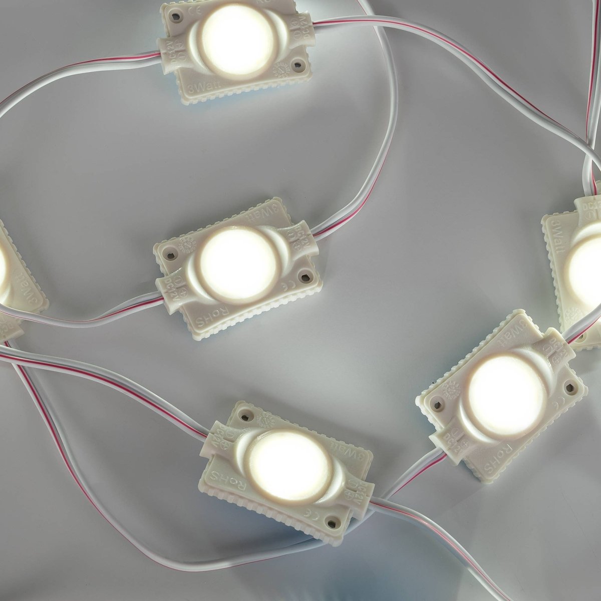 Módulos LED monocolor para rótulos - 3W - 12V -  IP65 - 160º - Barcelona Led-