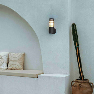 Aplique de pared exterior aluminio "Burno" - IP54 - E27 (10)