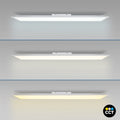 Pannello LED da superficie CCT 36W - 120 x 30 cm - 135lm/W - IP20 3