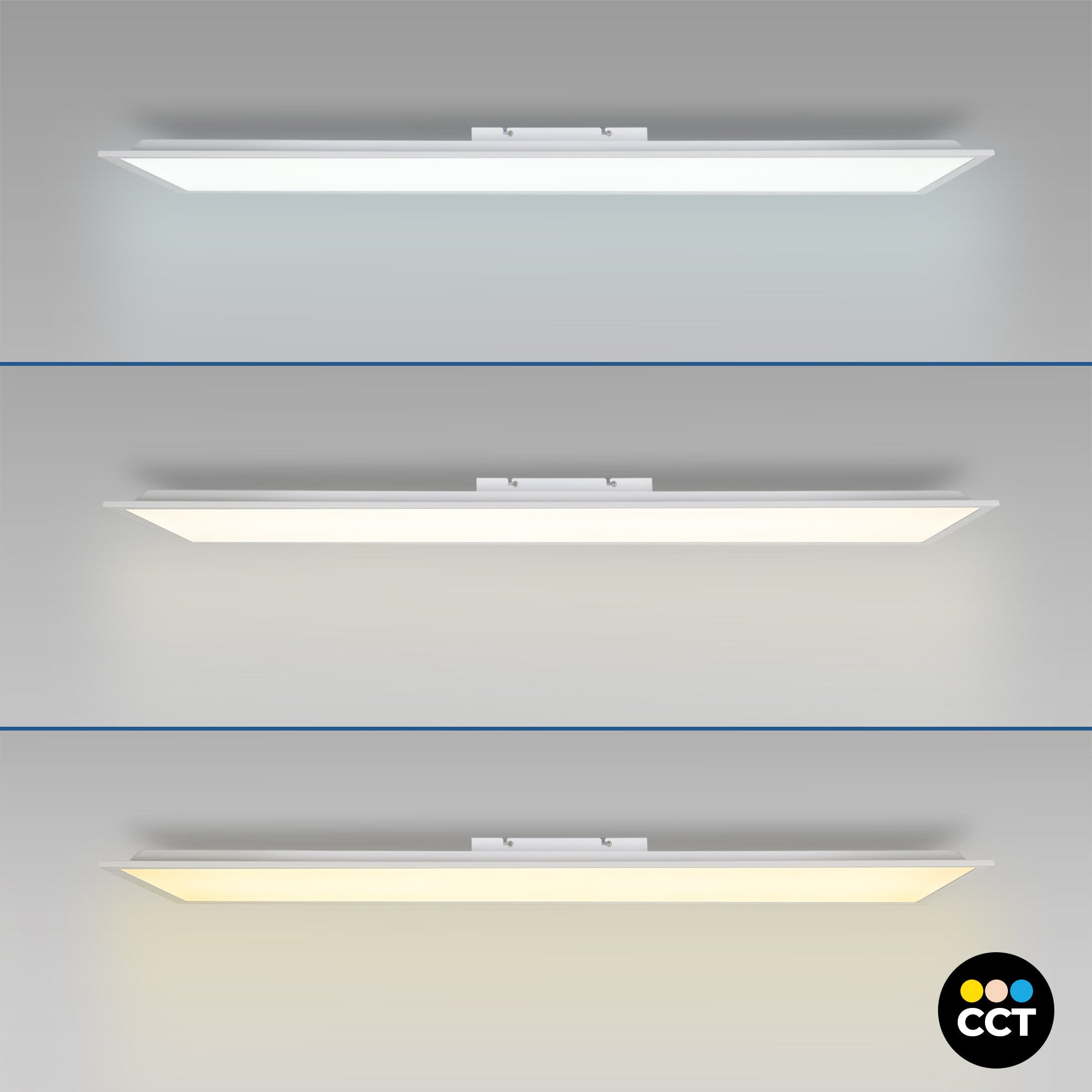 Panel LED de superficie CCT 36W - 120 x 30 cm - 135lm/W - IP20 (2)
