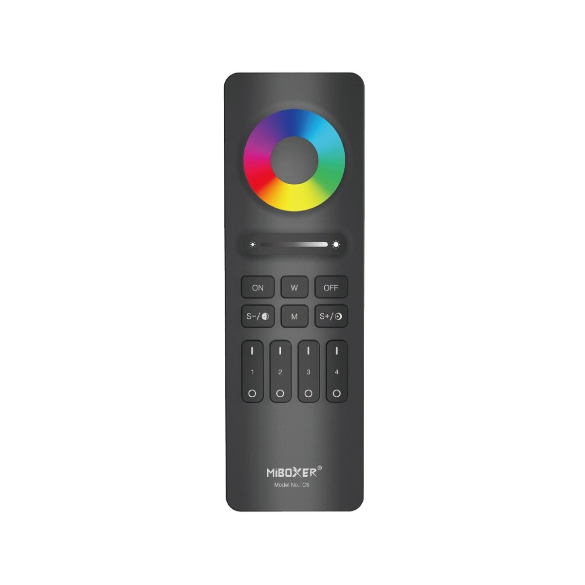 Mando a distancia - RGB + CCT - 4 Zonas - RF 2.4Ghz - Mi Light - C5 - Barcelona Led-Control y regulación