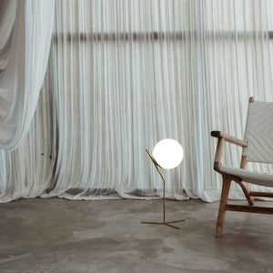 Lámpara de mesa bola cristal "NOLA" - E27 - Ø 25cm (10)