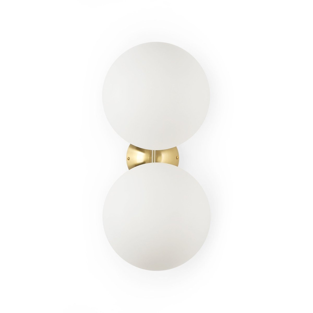 Aplique de pared doble bola cristal "VIC 220" - E27 - Ø 22cm - Barcelona Led-Decoración