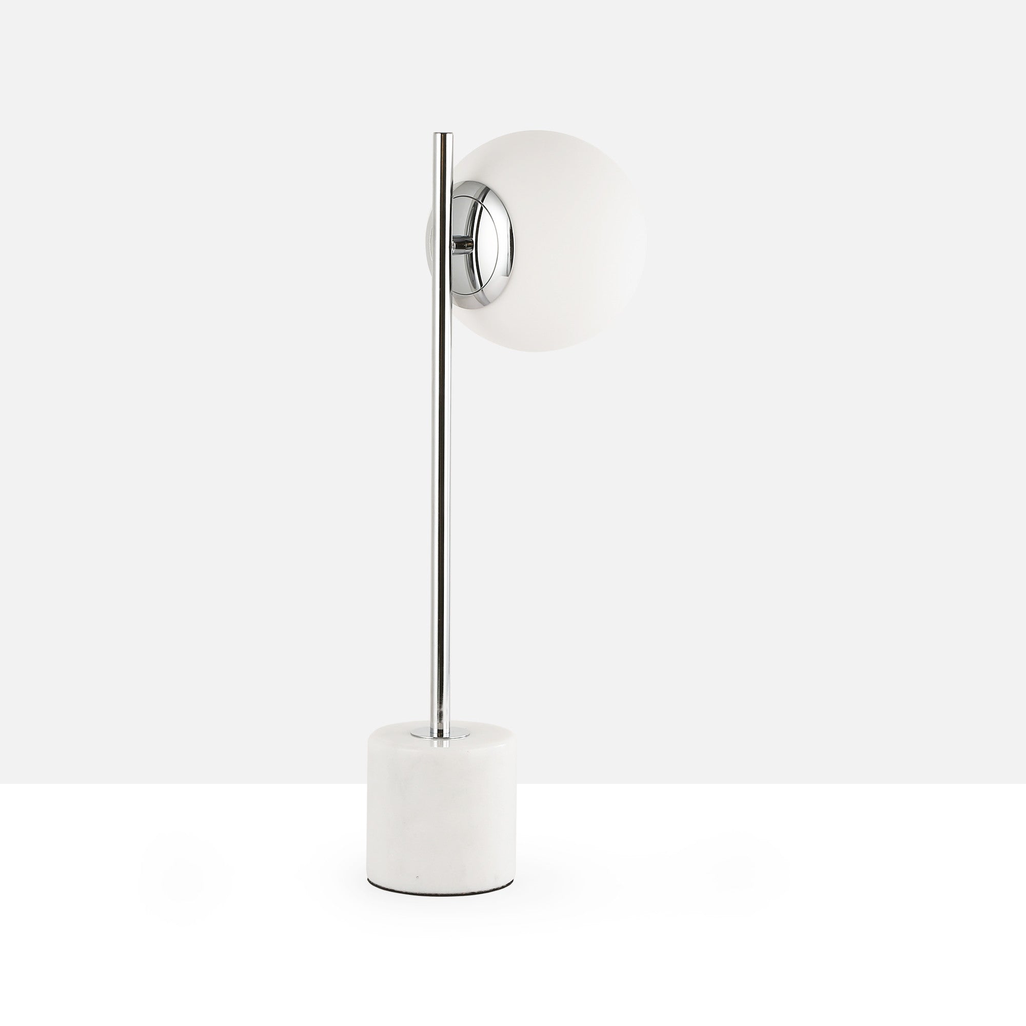 Lámpara de mesa bola cristal "LICRU" - E27 - Ø 15cm (2)