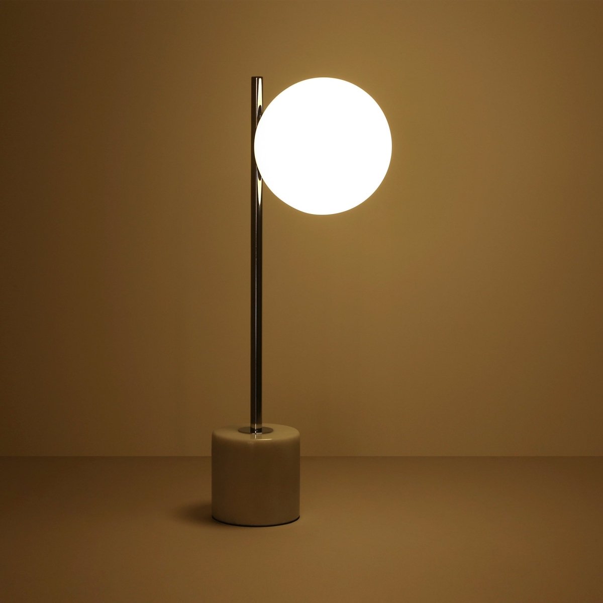 Lámpara de mesa bola cristal "LICRU" - E27 - Ø 15cm - Barcelona Led-Decoración