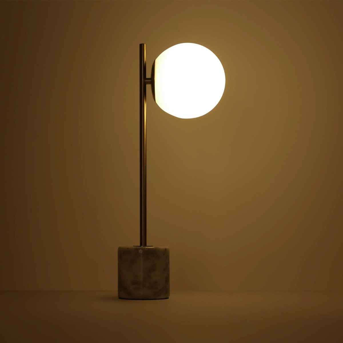 Lámpara de mesa bola cristal "LICRU" - E27 - Ø 15cm - Barcelona Led-Decoración