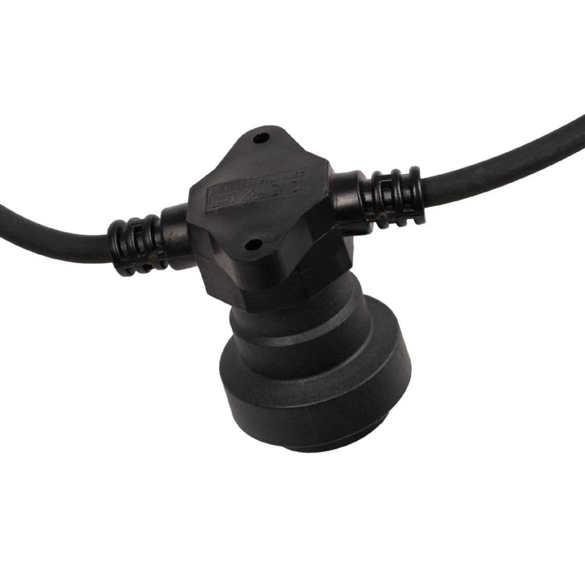 Guirnalda Exterior conectable en serie IP44 6,5m con 10 casquillos E27 - Barcelona Led-