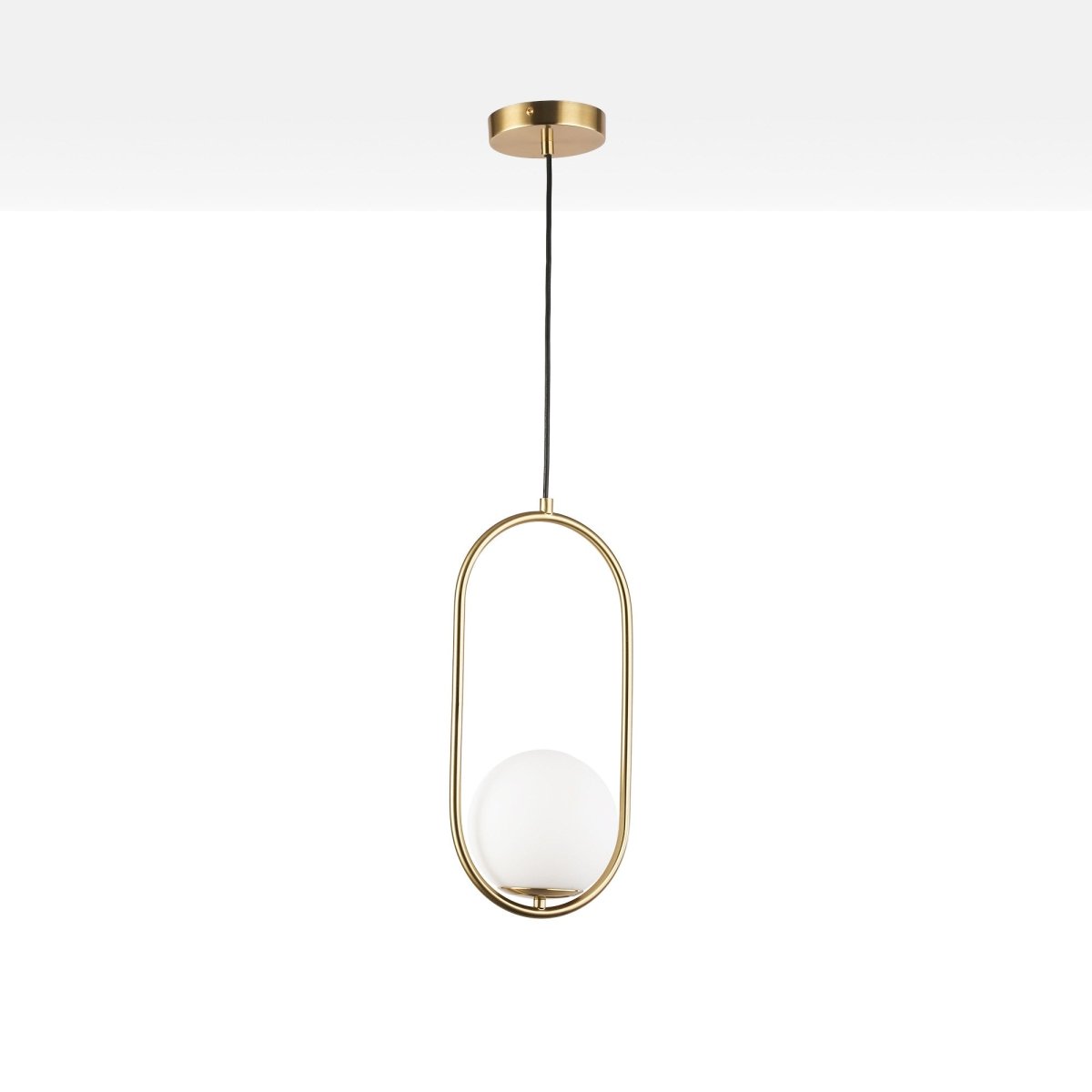 Lámpara colgante bola cristal "JOHN" - E27 - Ø 15cm (27)