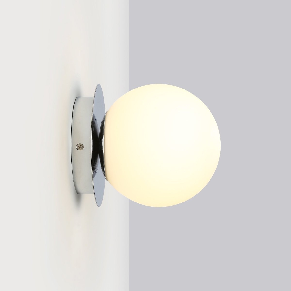Aplique de pared bola cristal "ARCE" - E27 - Ø 15cm - Barcelona Led-Decoración