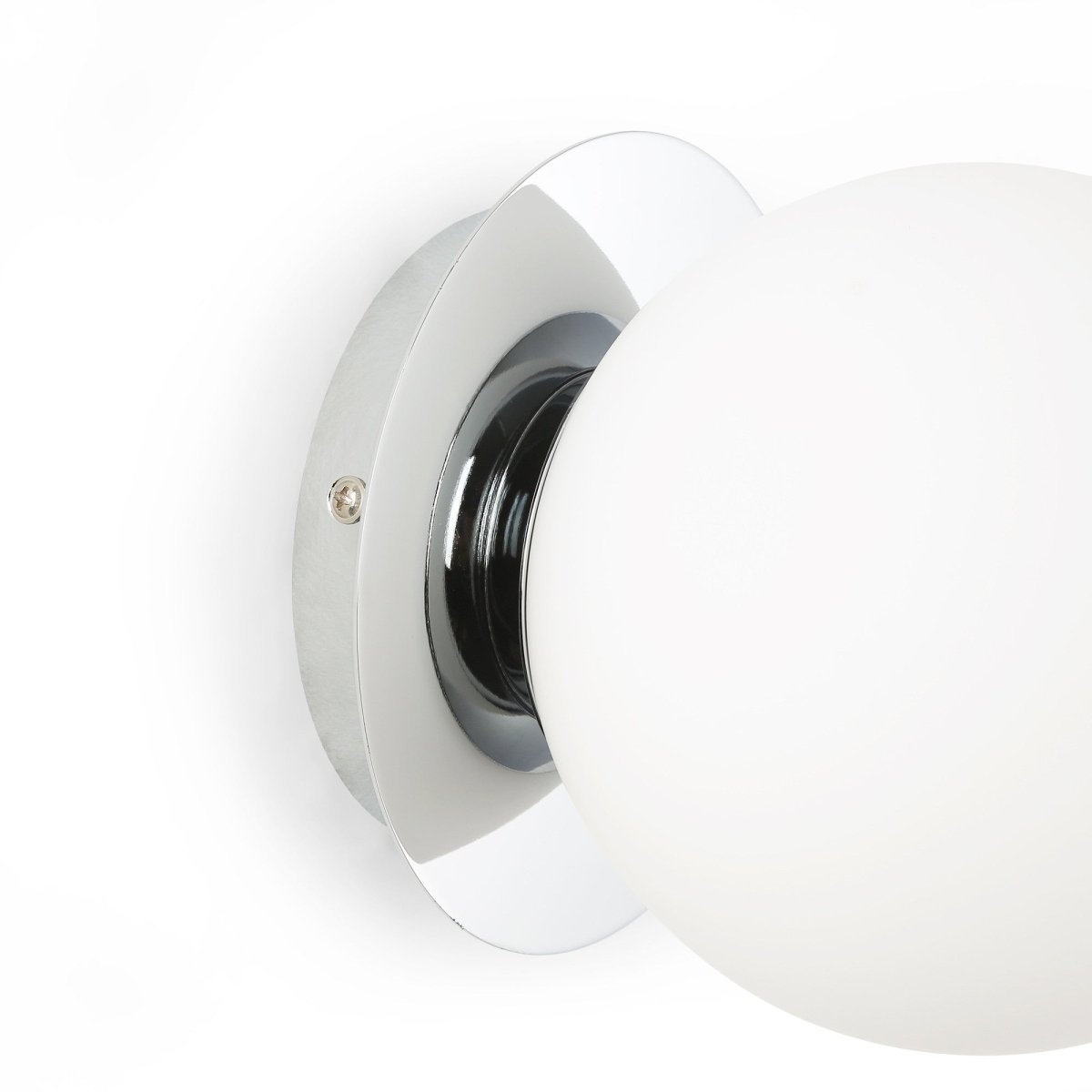 Aplique de pared bola cristal "ARCE" - E27 - Ø 15cm - Barcelona Led-Decoración