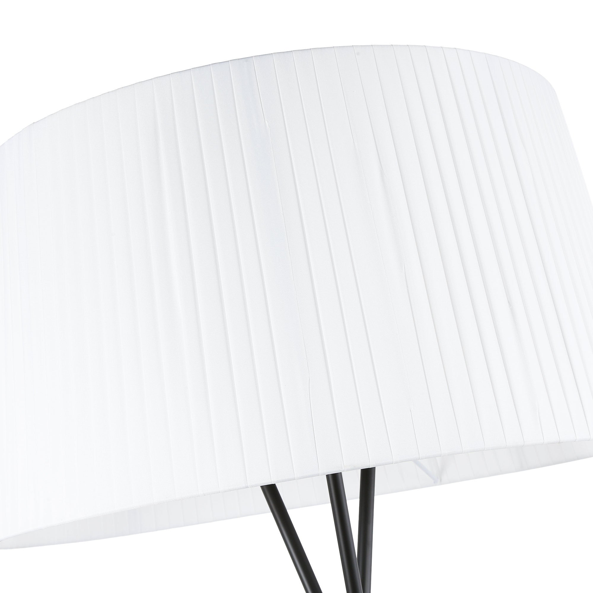 Lámpara de pie trípode "PRON" - Pantalla algodón -  E27 (7)