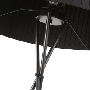 Lámpara de pie trípode "PRON" - Pantalla algodón -  E27 (16)