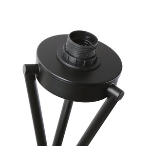 Lámpara de pie trípode "PRON" - Pantalla algodón -  E27 (39)