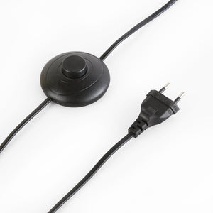 Lámpara de pie trípode "PRON" - Pantalla algodón -  E27 (40)