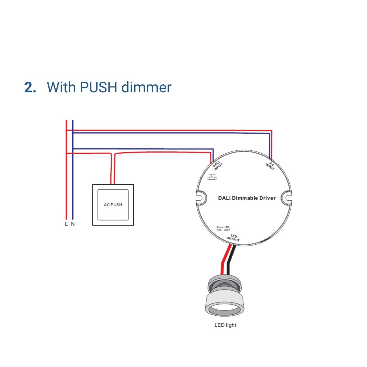 Driver regulable DALI DT6 monocolor - 220-240V - Salida 6-25V DC - 9W - Barcelona Led-Control y regulación