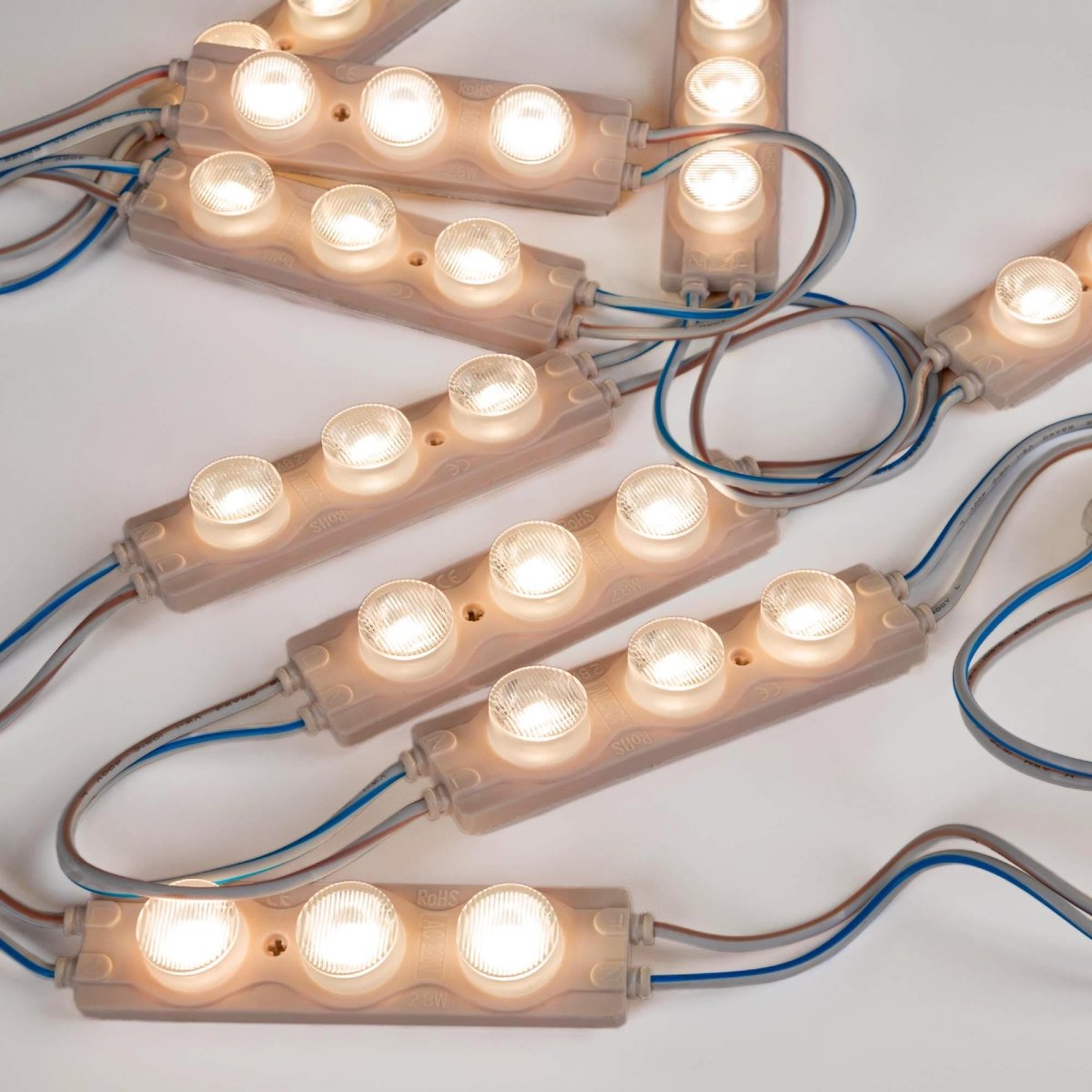 Módulo LED monocolor para rótulos - 3W - 220V AC - IP65 - 16º - Barcelona Led-