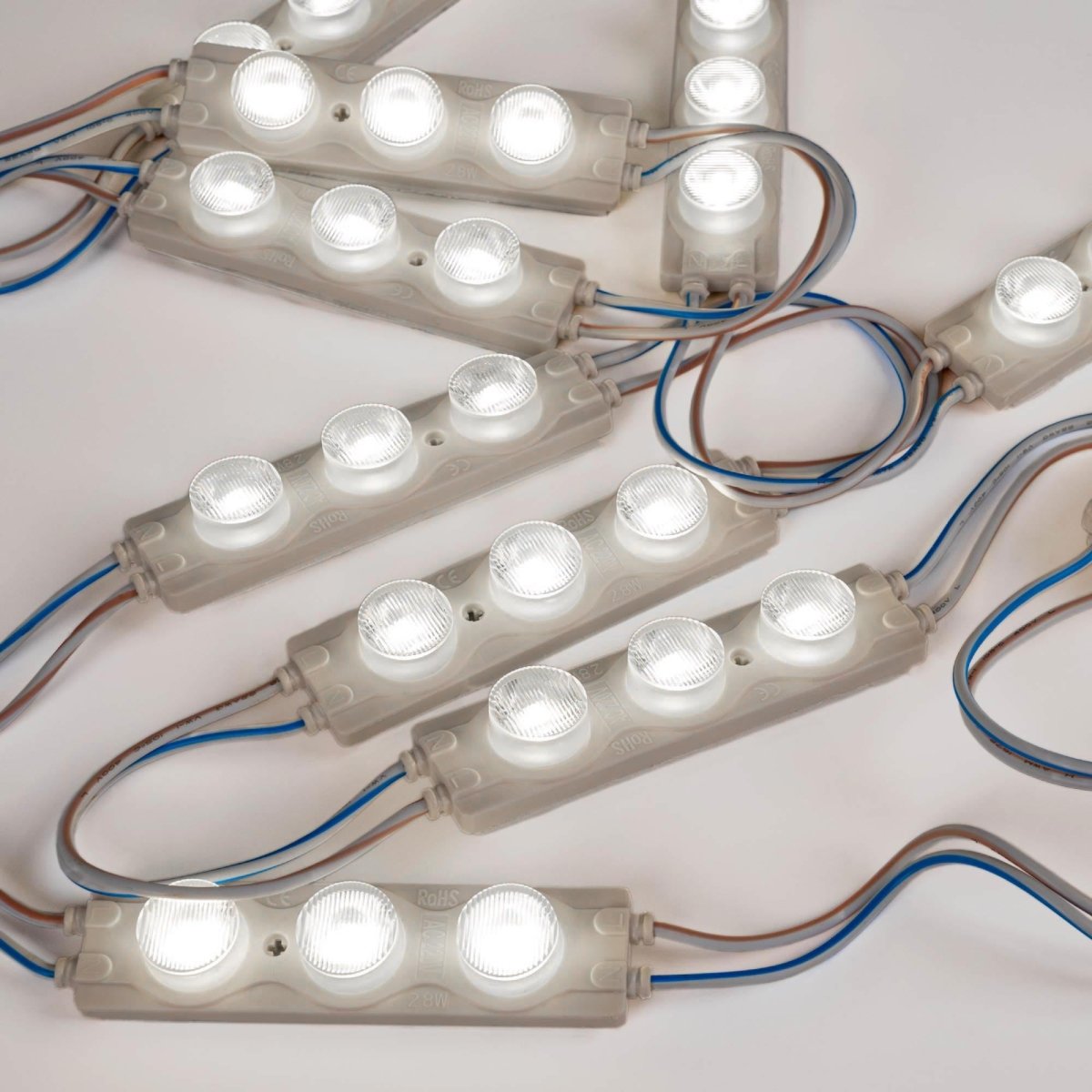 Módulo LED monocolor para rótulos - 3W - 220V AC - IP65 - 16º - Barcelona Led-