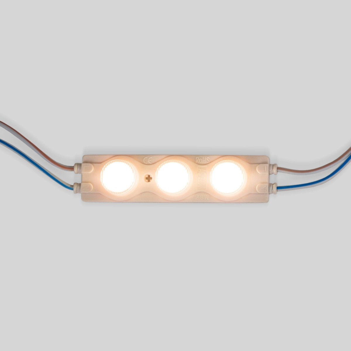 Módulo LED monocolor para rótulos - 3W - 220V AC - IP65 - 16º - Barcelona Led-