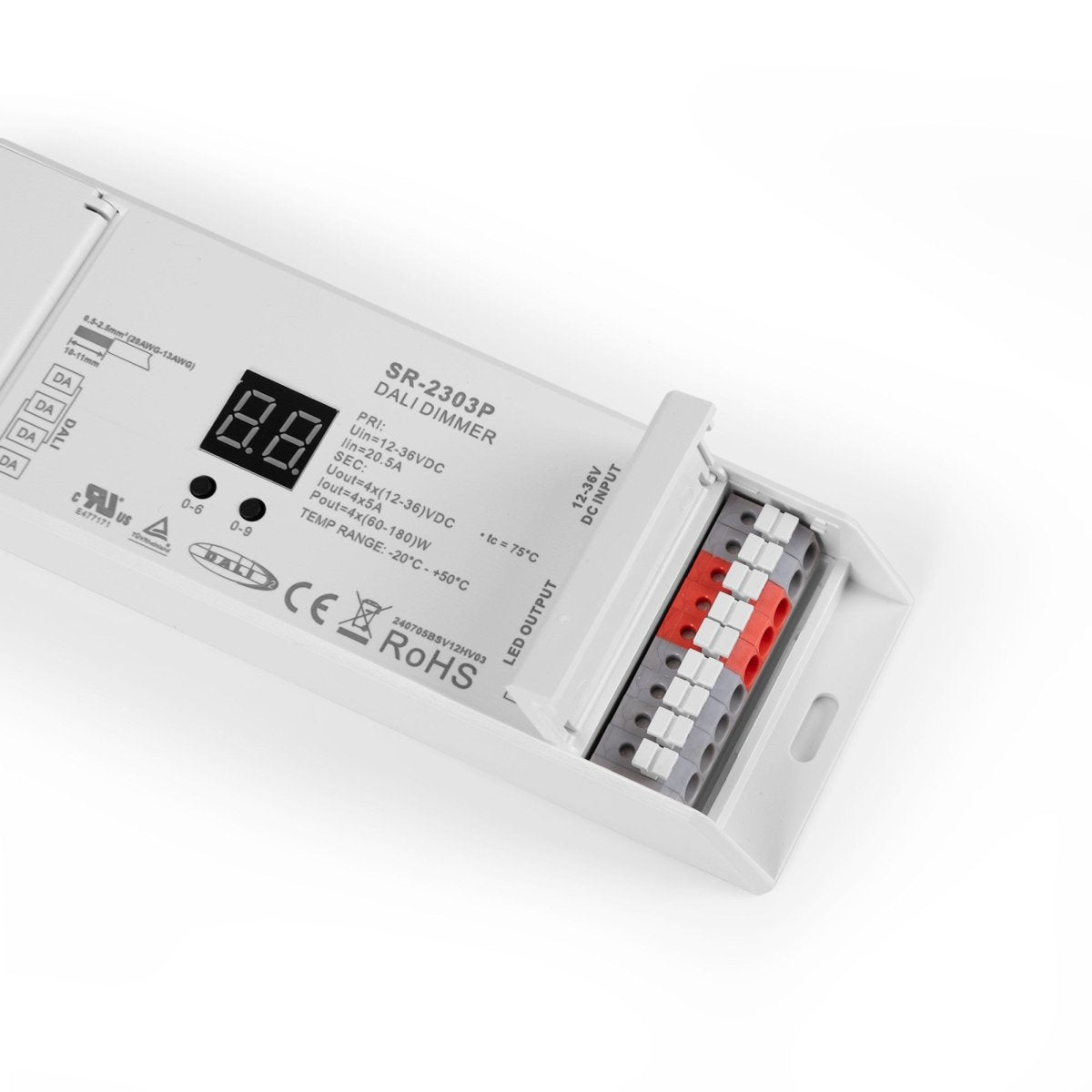 Dimmer DALI2 - MONO/RGB/RGBW - 12-36V - 4 CH x 5A - Barcelona Led-Control y regulación